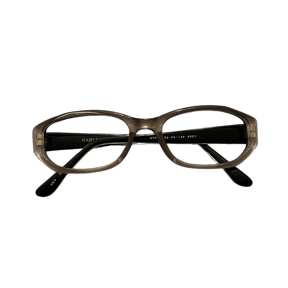 VTG Y2K Harley-Davidson Eyeglass Frames NYC4U 52-20-140 Grey New York